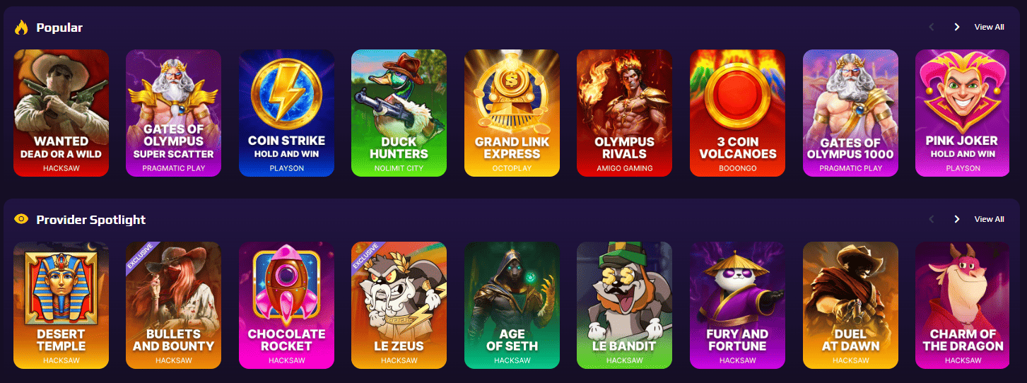 Slots Spinbit Casino